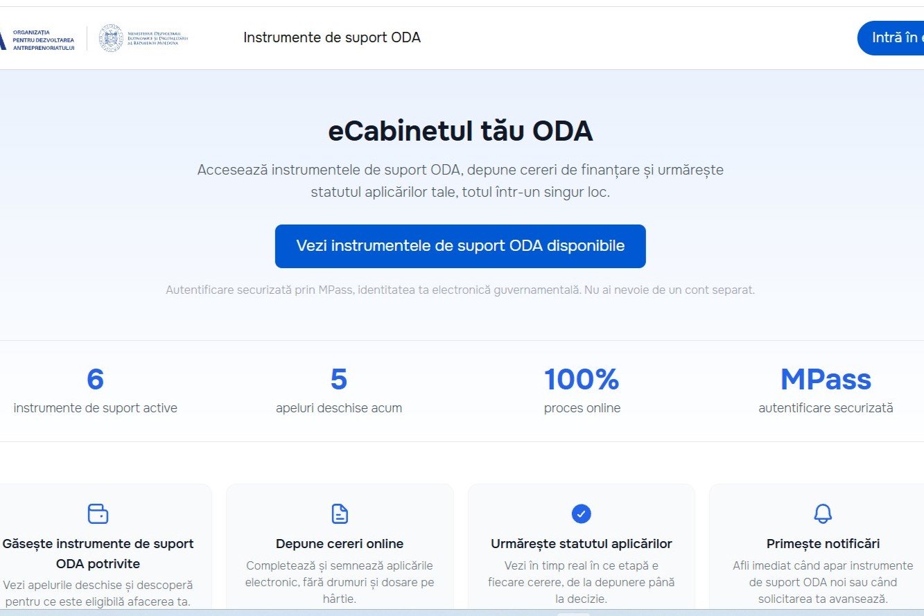Cabinetul antreprenorului, disponibil pentru testare: cererile de finanțare vor fi procesate mai rapid