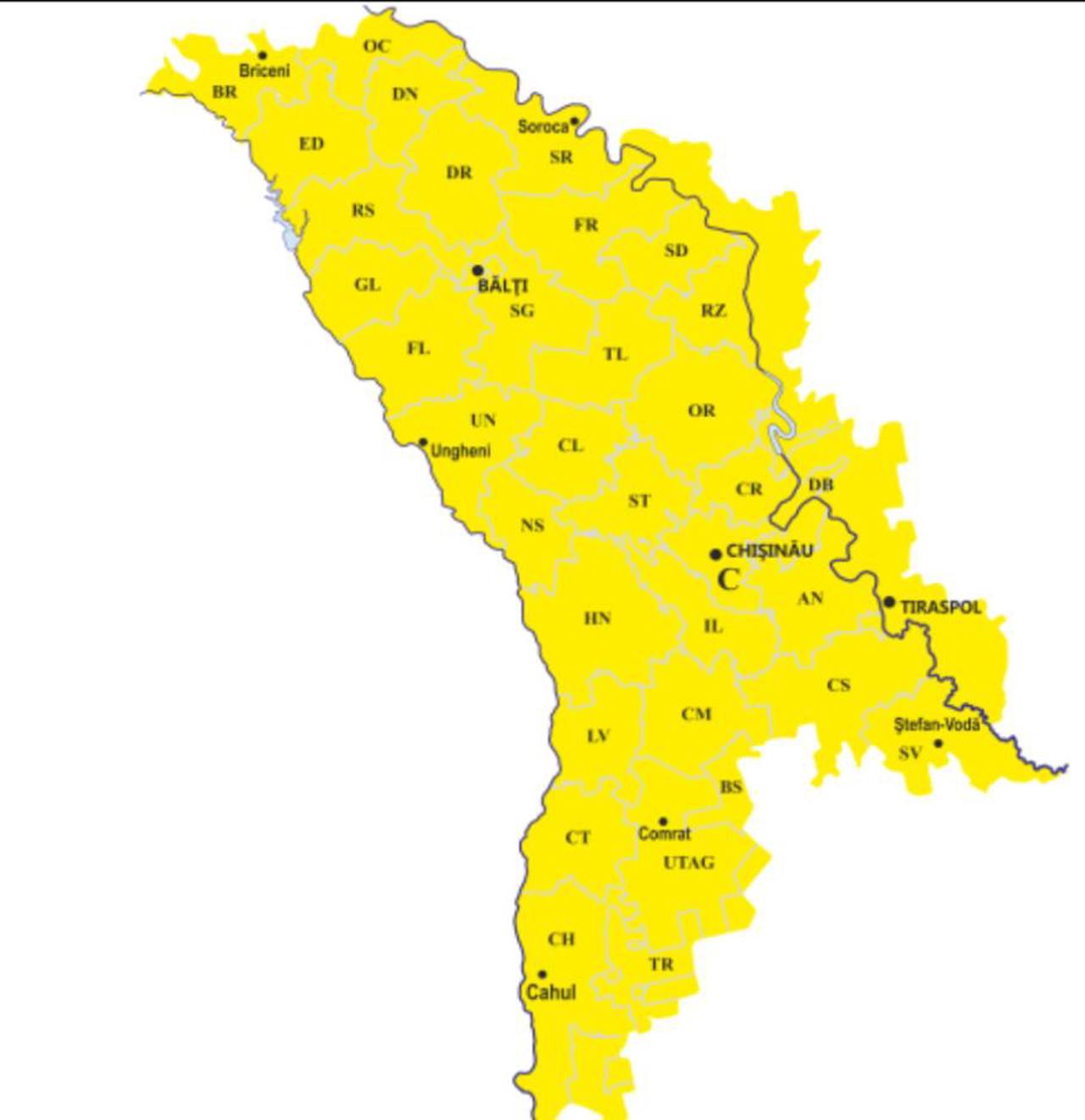 Pericol de incendii pe întreg teritoriul R. Moldova. Meteorologii au emis cod galben