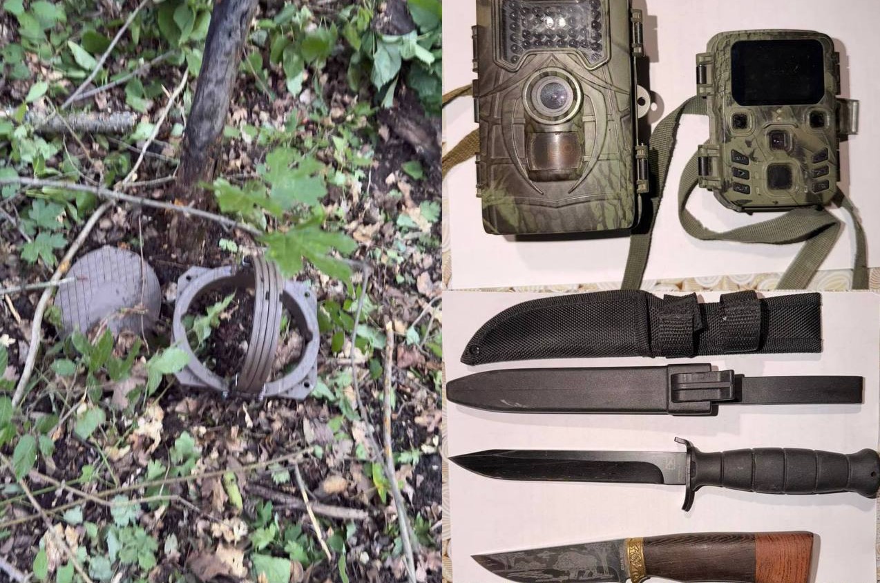 Braconieri prinși în flagrant la Condrița: Poliția a ridicat arme, cuțite și echipamente de monitorizare