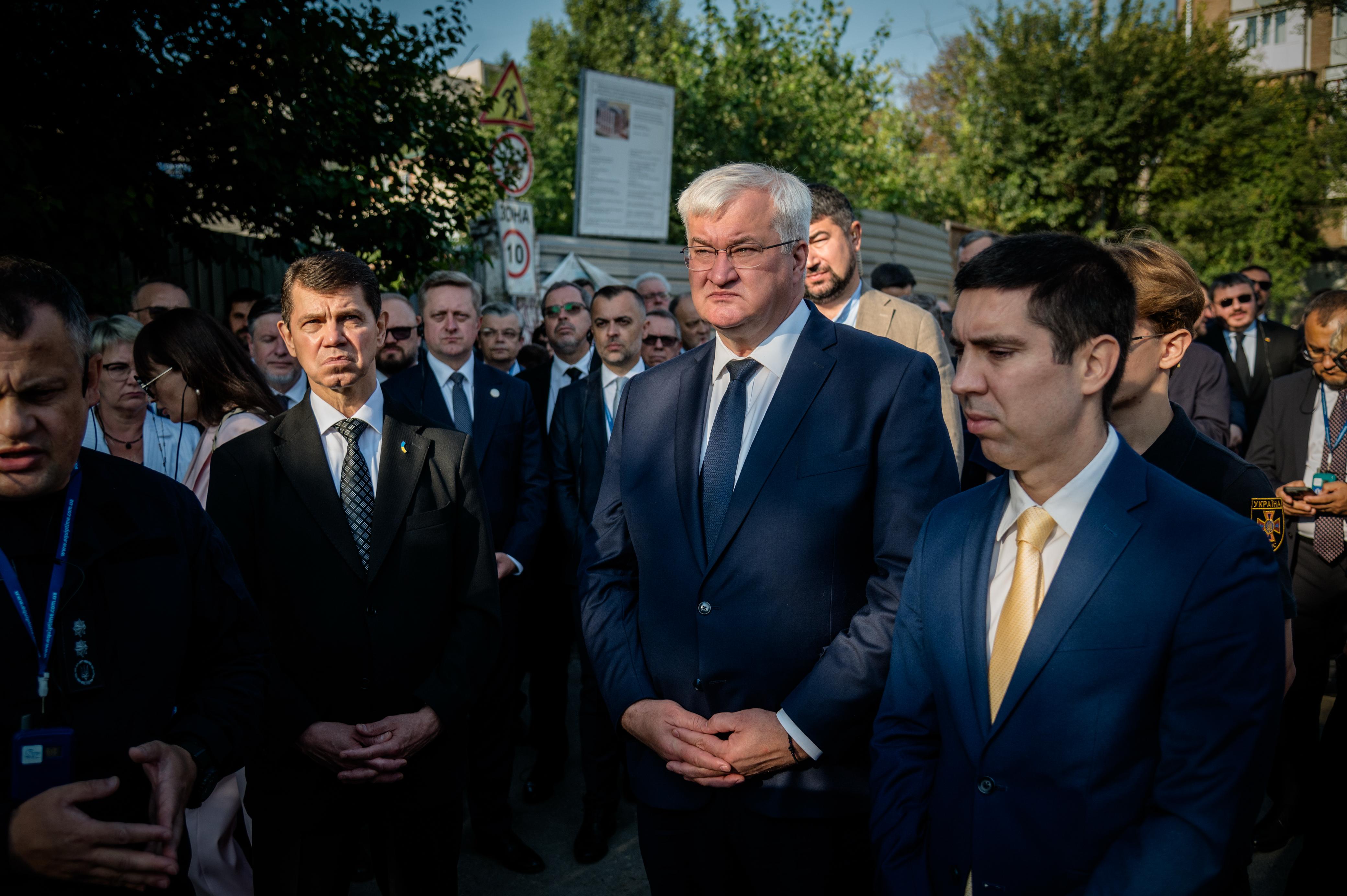Mihai Popșoi, omagiu victimelor războiului din Ucraina: Rezistența poporului ucrainean contribuie la securitatea R. Moldova