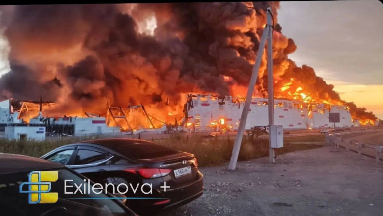 VIDEO // Ucraina a aruncat în aer încă un depozit al „Amazonului rusesc”. Numărul centrelor distruse a ajuns la 20