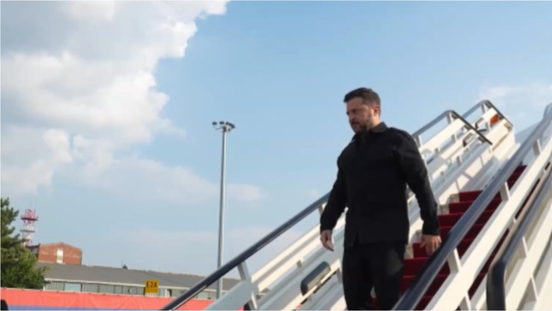 VIDEO // Volodimir Zelenski a ajuns în Serbia și anunță întrevederi importante cu Aleksandar Vucic și premierul Djuro Macut. Ce vor discuta