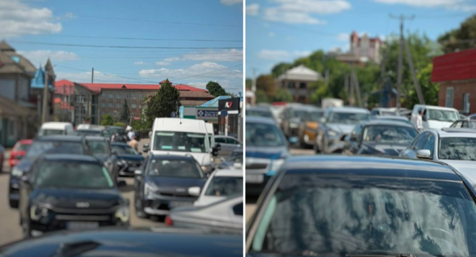 Trafic intens la PTF Otaci-Moghilev-Podolsk, pe sensul de ieșire din Republica Moldova