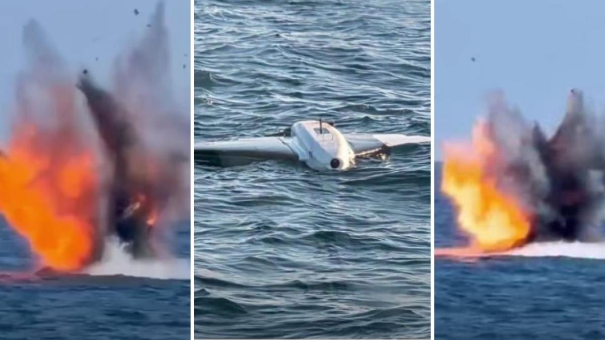 Dronele ruseşti au ajuns lângă platforma Neptun Deep. Miruţă: "Erau în derivă, au fost distruse"