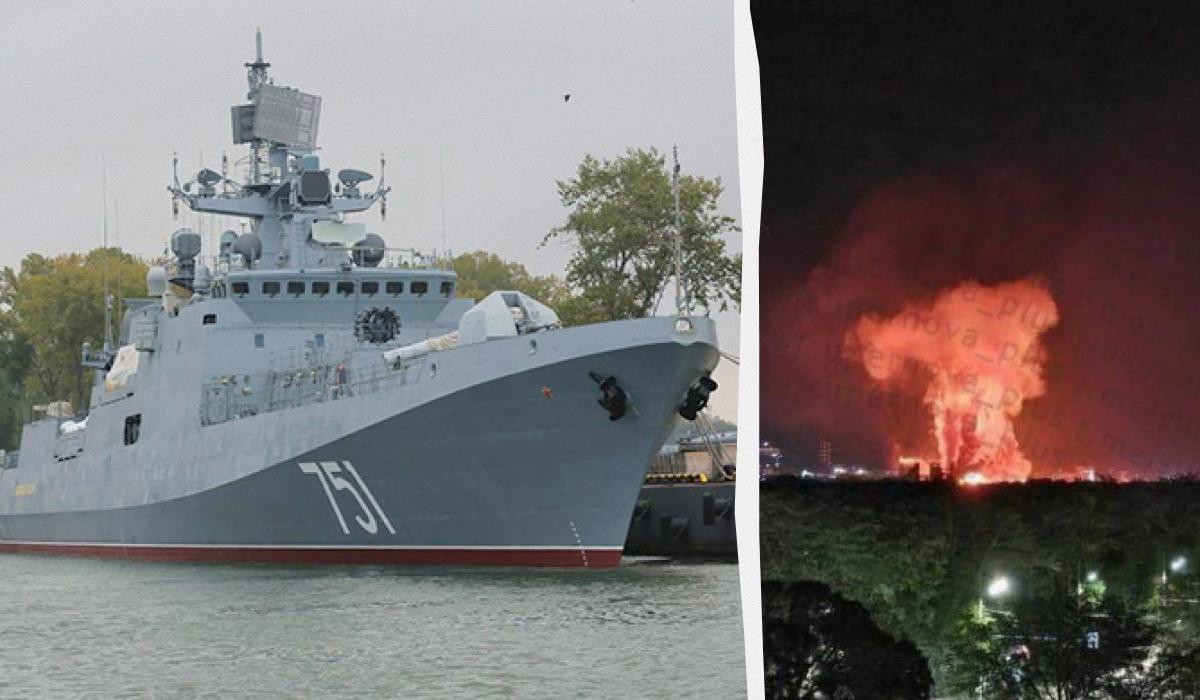Ucraina a atacat numeroase nave în portul din Novorossiisk: „Unul dintre cele mai de succes atacuri”